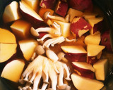 きのことさつまいもの♥炊き込みご飯作り方2写真