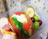 遠足ε=(ﾉ･∀･)ﾂに簡単☺️軽食パン作り方3写真