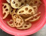 レンコンのきんぴら作り方1写真