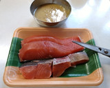 エスニック風鮭の香味みそ炒め作り方3写真