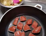 エスニック風鮭の香味みそ炒め作り方4写真