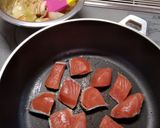 エスニック風鮭の香味炒め作り方4写真