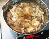 鯖の味噌煮缶と根菜のスープパスタ作り方6写真