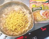 鯖の味噌煮缶と根菜のスープパスタ作り方7写真