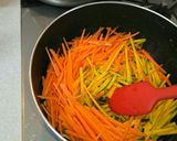 かぼちゃとにんじんのきんぴら作り方6写真