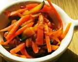 かぼちゃとにんじんのきんぴら作り方9写真