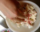 豆腐とカニカマのフワフワ揚げ作り方2写真