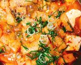 一人暮らしのじゃがいもの味噌チゲ作り方5写真