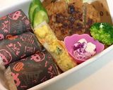 俵おにぎり弁当　おにぎりアクション作り方9写真