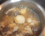 里芋とこんにゃくの煮物作り方4写真