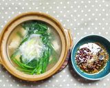 鶏ニラしゃぶ鍋作り方7写真