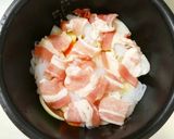 豚ばら★肉じゃが。(電気圧力鍋5分)作り方3写真