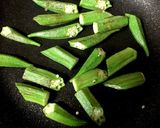 鶏むね肉とオクラの天つゆ炒め作り方5写真