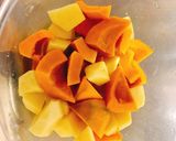 パンプキンポテトサラダ♪(カレー風味)作り方1写真