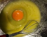 完熟柿とバナナのケーキ作り方2写真