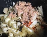 きのこたっぷり炊き込みご飯作り方4写真