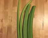 はすいも（りゅうきゅう）と豚肉のさっと煮作り方1写真