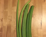 はすいも（りゅうきゅう）と豚肉のさっと煮作り方1写真