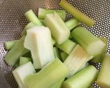 はすいも（りゅうきゅう）と豚肉のさっと煮作り方3写真