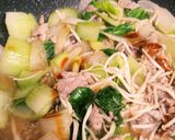 簡単♪豚こまとチンゲン菜でクィック中華丼作り方9写真
