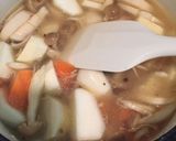 根菜の酒粕クリームシチュー作り方4写真