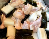 簡単☆麺つゆ☆鶏手羽元と大根の煮物作り方2写真