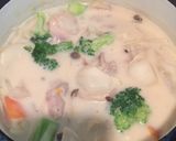 根菜の酒粕クリームシチュー作り方9写真