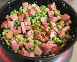 枝豆とベーコンのペペロンチーノ作り方9写真