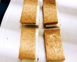 厚揚げの味噌チーズはさみ焼き作り方3写真