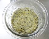 糖質オフ黒胡麻きな粉大豆粉レンジ蒸しパン作り方4写真