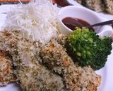 オーブンで簡単【あんこうの香りパン粉焼】作り方10写真