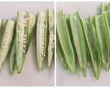 【離乳食 中期】オクラペースト きざみ作り方3写真