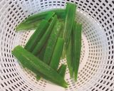 【離乳食 中期】オクラペースト きざみ作り方5写真