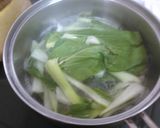 豚とチンゲン菜のごまポン和え作り方4写真
