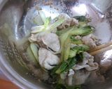豚とチンゲン菜のごまポン和え作り方6写真