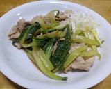 豚とチンゲン菜のごまポン和え作り方7写真