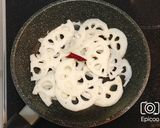 麺つゆだけで！蓮根の簡単ピリ辛きんぴら作り方2写真