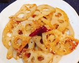 麺つゆだけで！蓮根の簡単ピリ辛きんぴら作り方4写真