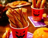 ハロウィンに★くるくる南瓜パイスティック作り方13写真