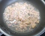 簡単！ツナと豆苗の鶏だし煮作り方2写真