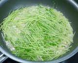 簡単！ツナと豆苗の鶏だし煮作り方4写真