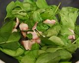 ほうれん草とベーコンの和風パスタ作り方4写真