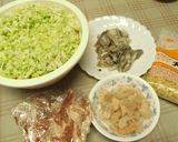 天ぷら粉消費！父特製♪お好み焼き作り方1写真