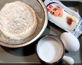 簡単♡豆腐と米粉の揚げドーナツ♡作り方1写真