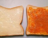 柿ジャムサンドイッチ作り方2写真
