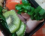 お弁当に！カイワレにハム巻き！作り方4写真
