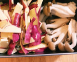 豚肉とさつまいもの♥こってり炒め作り方1写真