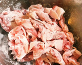 豚肉とさつまいもの♥こってり炒め作り方2写真