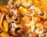 豚肉とさつまいもの♥こってり炒め作り方6写真