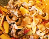 豚肉とさつまいもの♥こってり炒め作り方6写真